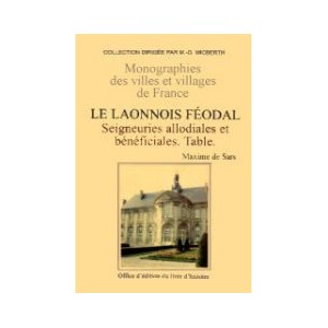 LE LAONNOIS FEODAL Tome V