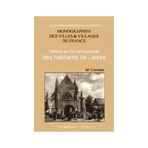 LIESSE (Notice sur la communauté des habitants de)