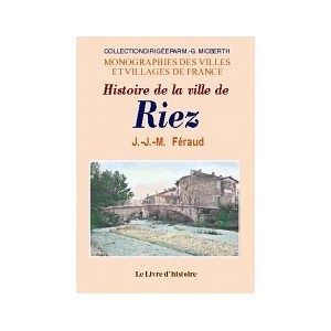 RIEZ (Histoire de la ville de)