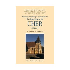 CHER Volume IV (Histoire et statistique monumentale du département du) Cant