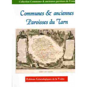 Noms des communes et anciennes paroisses de France : le Tarn