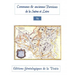 Noms des communes et anciennes paroisses de France : La Saône et loire