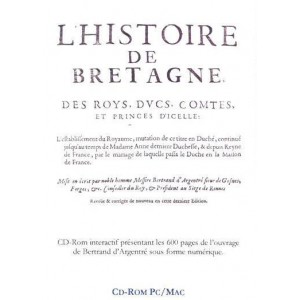 Histoire de Bretagne par d'Argentré (Cd-Rom)