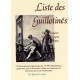 Liste des guillotinés (Cd-rom)