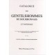 Catalogue des Gentilshommes de Bourbonnais et Nivernais