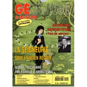 Généalogie Magazine n° 201 - février 2001