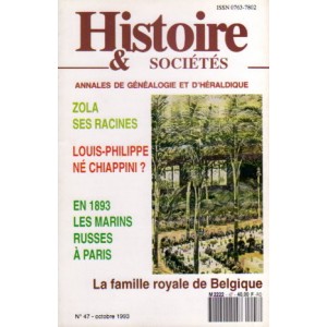 Histoire & Sociétés N° 47