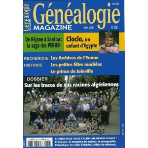 Généalogie Magazine N° 280 - Mai 2008