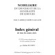 Index général du Nobiliaire du diocèse et de la Généralité de Limoges