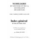 Index général du Nobiliaire du diocèse et de la Généralité de Limoges