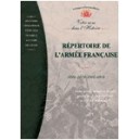 Répertoire de l'armée Française Vol 1 (Cd-Rom)
