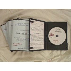 Anciens registres paroissiaux de Bretagne par Paris-Jallobert Tome II (Cd-Rom)