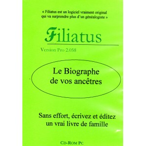 FILIATUS V 3 pour Windows (Cd-Rom)