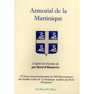 Armorial de la Martinique (Cd-Rom)