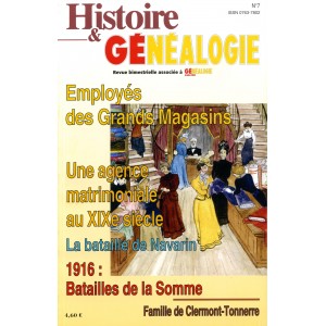 Histoire & généalalogie Nouvelle formule N° 7