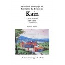 Dictionnaire généalogique des habitants du district de Kain 