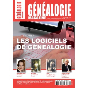 Abonnement généalogie Magazine 1 an - France métropolitaine - 2022 - Formule 40 ans