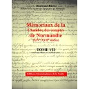 Mémoriaux de la chambre des comptes de Normandie XIV°-XVII° siècles Tome 7