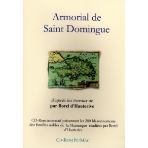Armorial de Saint-Domingue (Cd-Rom)