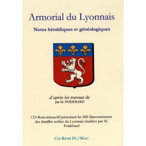 Armorial du Lyonnais (Cd-Rom)