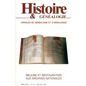 Histoire & Généalogie N° 10Histoire & Généalogie N° 10 - Version numérique