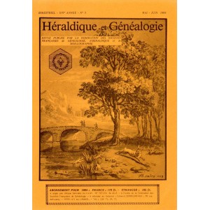 Héraldique et Généalogie - mai-juin 1984