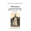 Dictionnaire des morts de 1914-1918 - Département de l’Ille et Vilaine