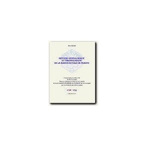 Histoire généalogique et chronologique de la maison royale de France (Cd-Rom)