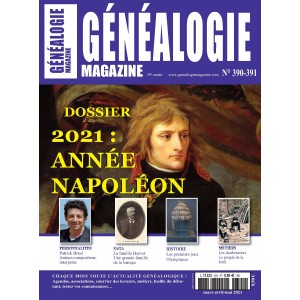 Généalogie Magazine N° 390-391 - Version numérique