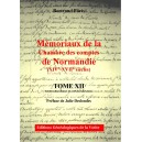 Mémoriaux de la chambre des comptes de Normandie XIV°-XVII° siècles Tome 12