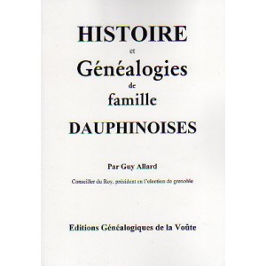 Généalogies de familles Dauphinoises